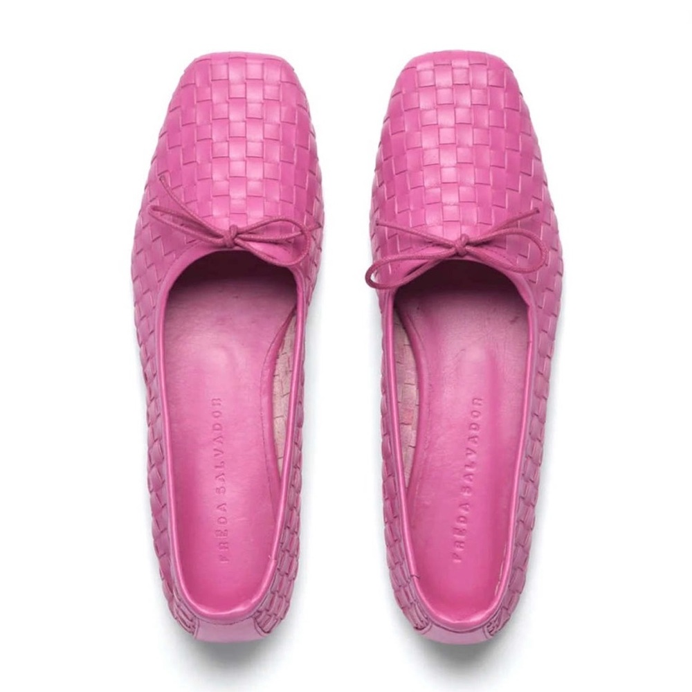 BNWT Freda Salvador Jada Flats in Pink Size 8